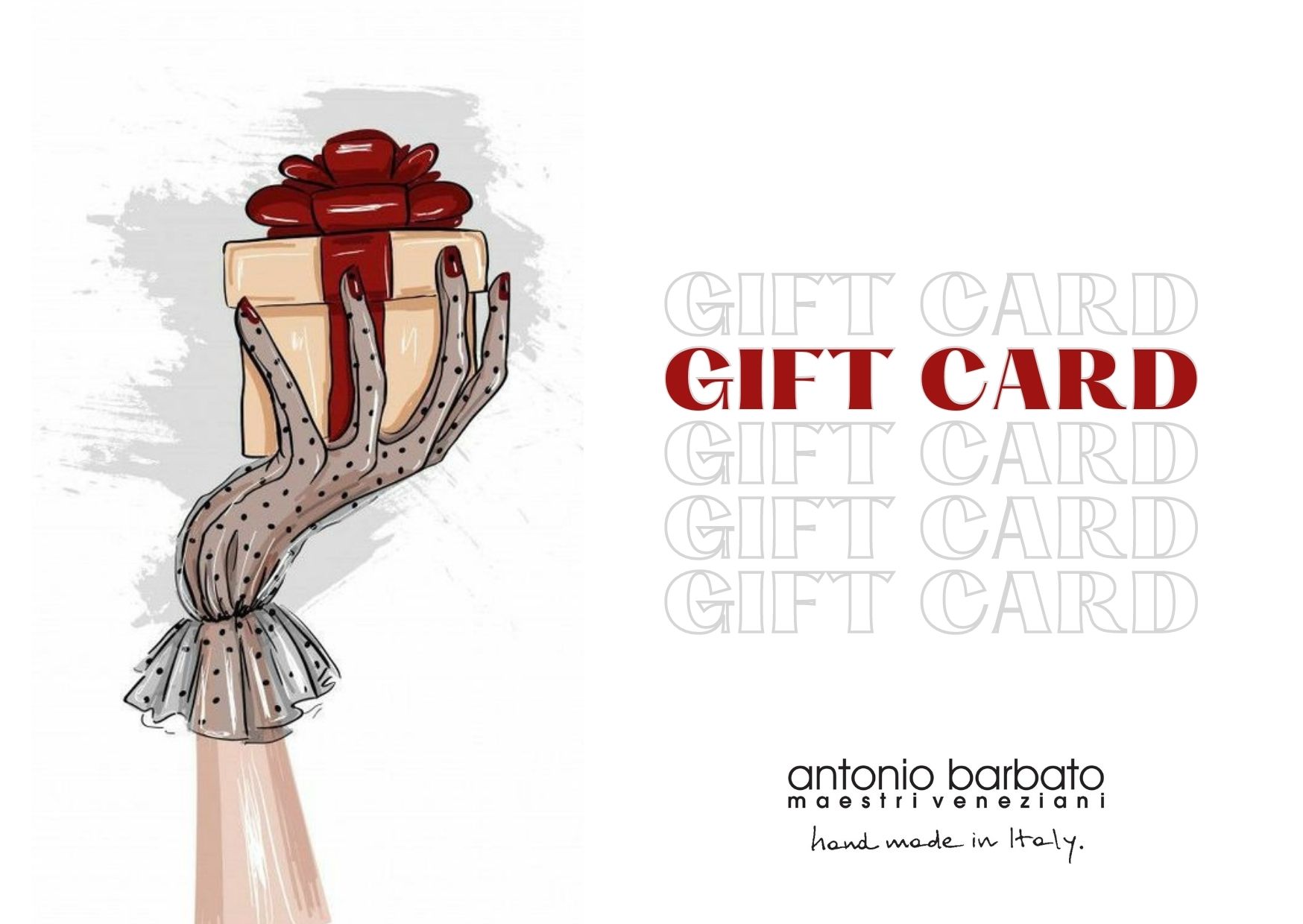Gift Card Red